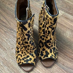 Cheetah booties